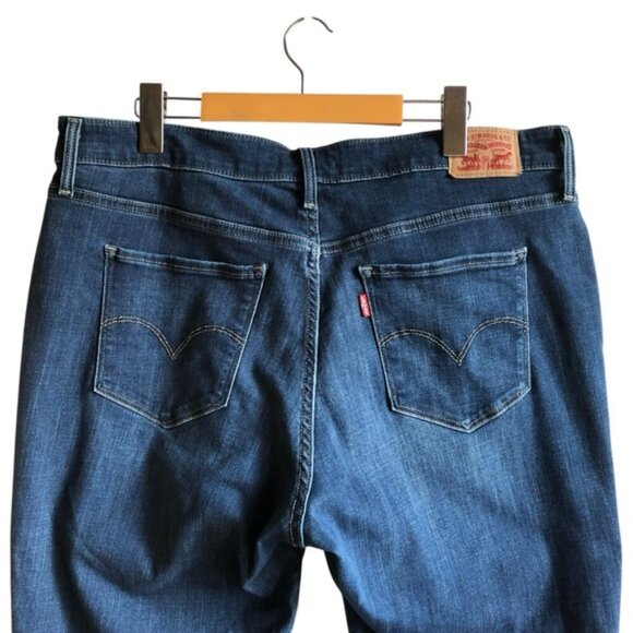 Levi’s 311 Shaping Skinny Jeans 18W Footloose Dark Wash Plus Size - Picture 8 of 15